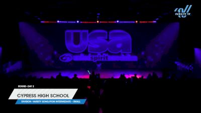 Cypress High School [2024 Varsity Song/Pom Intermediate -- Small Day 2] 2024 USA Spirit Nationals/Collegiate Champs/Jr. Nats