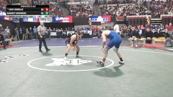 Cons. Round 1 - Garett Monroe, Valier vs Levi Dwelle, Saint Ignatius / Charlo