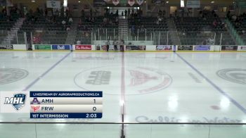 Replay: Home - 2025 Amherst vs Fredericton | Mar 1 @ 2 PM