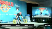 Frank Barosky Snatch 3 58 kgs