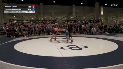 65 kg Cons. Rd Of 16 - Joseph Airola, Nebraska Kearney vs Nathan Desmond, NLWC/TMWC