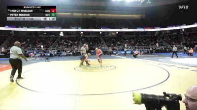 I-152 lbs Champ. Round 1 - Peter Mikedis, Bellmore JFK vs Trevor Mueller, Clarence