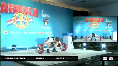 Sergiy Turchyn Snatch 91 kgs 2