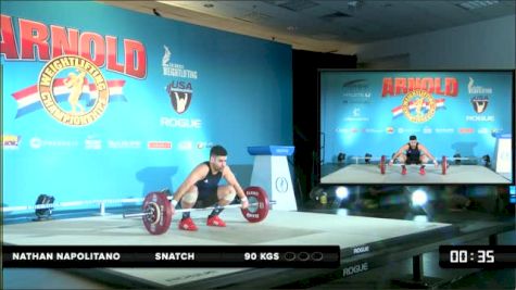 Nathan Napolitano Snatch 90 kgs