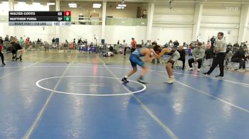 118 lbs Quarterfinal - Walter Cotito, Red Roots WC vs Matthew Furia, Top Flight Wr Ac