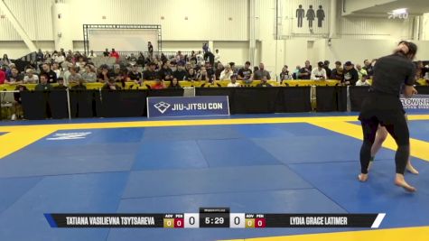 Lydia Grace Latimer vs Tatiana Vasilievna Tsytsareva 2025 World IBJJF Jiu-Jitsu No-Gi Championship