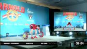 Wesley Freeman Snatch 88 kgs