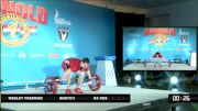 Wesley Freeman Snatch 84 kgs
