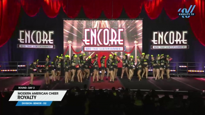 Modern American Cheer - ROYALTY [2024 L4 Senior - D2 Day 2] 2024 Encore ...