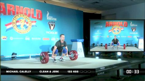 Michael Calelly CJ 132 kgs