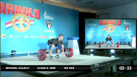 Michael Calelly CJ 130 kgs