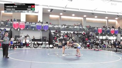 126 lbs Semifinal - Adelina Tate, Ellis Tech vs Emma Rial, Trumbull