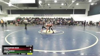 106 lbs Cons. Round 4 - Christopher Roos, Calabasas vs Diego Garcia, El Dorado