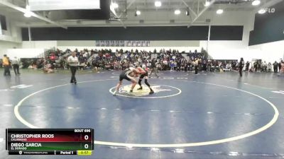 106 lbs Cons. Round 4 - Christopher Roos, Calabasas vs Diego Garcia, El Dorado