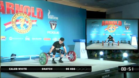 Caeb White Snatch 95 kgs