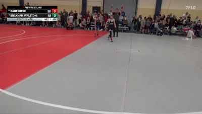 70 lbs Champ. Round 1 - Beckham Walztoni, Immortal Athletics WC vs Kane Niemi, DGF