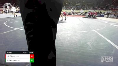 4A-126 lbs Quarterfinal - Rylend Slover, TUTTLE vs Logan Hargrove, CATOOSA