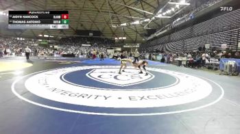 Boys 1A 126 lbs Cons. Round 3 - Aidyn Hancock, Blaine vs Thomas Antonio, Royal