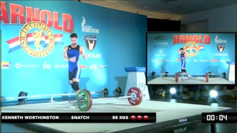 Kenneth Worthington Snatch 95 kgs