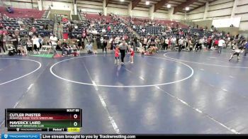 45 lbs Round 2 - Maverick Laird, Viewmont Wrestling Club vs Cutler Phister, Mountain Ridge Youth Wrestling