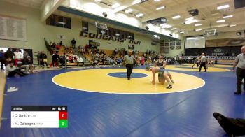 218 lbs Consolation - Cayaen Smith, Pleasant Grove (UT) vs Mike Calcagno, Immaculate Conception (IL)