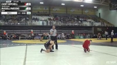 157lbs Match Casey Mitchell (Sacred Heart) vs. Russell Parsons (Army)
