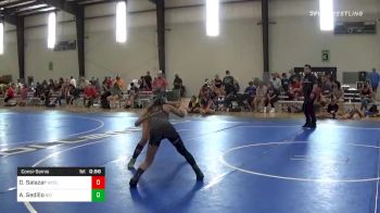 91 lbs Consolation - Deja Salazar, Wesley Club vs Alyssa Sedillo, Nxt Level