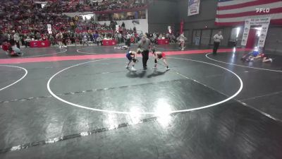 73 lbs Cons. Round 2 - Gabriel Gilling, Shawano Hawks vs Ryan Johnson, St. Croix Falls Saints