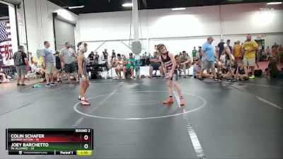 80 lbs Round 2 (4 Team) - Joey Barchetto, PA Alliance vs Colin Schafer, Quaker Nation