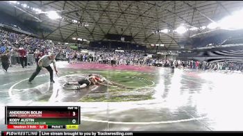 92 lbs Champ. Round 1 - Anderson Bolin, North County Grapplers vs Kody Austin, Prometheus Wrestling Club