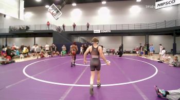 90 lbs Rr Rnd 2 - Joseph Warner, The Fort Hammers vs Azariah Gervin, Intense Wrestling Club