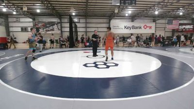 97 kg Cons. Sub-semis - Jayden Tadeo-Gosal, Tiger Wrestling Club vs George Rhodes, Apex Wrestling School