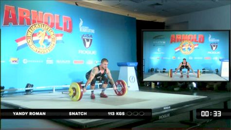 Yandy Roman Snatch 113 kgs