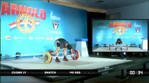 Cuong Ly Snatch 110 kgs