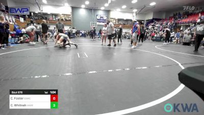 100 lbs Rr Rnd 5 - Cru Foster, D3 Wrestling Cluib vs Cam Whitnah, Harrah Little League Wrestling