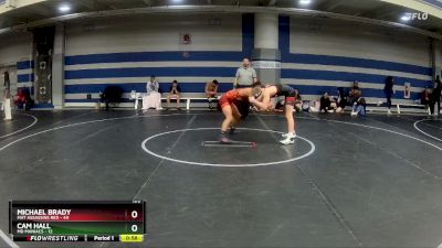 120 lbs Finals (2 Team) - Cam Hall, MD Maniacs vs Michael Brady, Mat Assassins Red