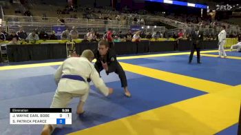 JOSEPH WAYNE EARL BOBE vs SHAWN PATRICK PEARCE 2024 Pan Jiu Jitsu IBJJF Championship