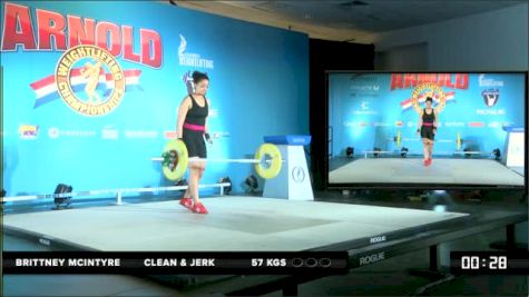 Brittney Mcintyre CJ 57 kgs