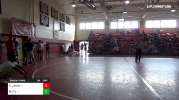 160 lbs Quarterfinal - Chris Jones, Nc vs Nathaniel Fly, Va