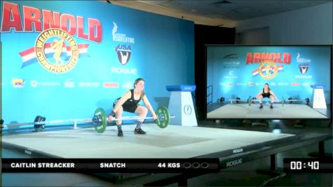 Caitlin Streacker Snatch 44 kgs