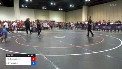 61 kg Cons 8 #2 - Kyle Burwick, Bison Wrestling Club vs Jax Forrest, Young Guns