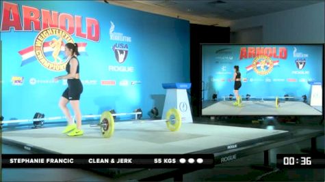 Stephanie Francic CJ 55 kgs