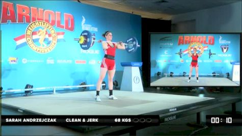 Sarah Anderzejczak CJ 68 kgs