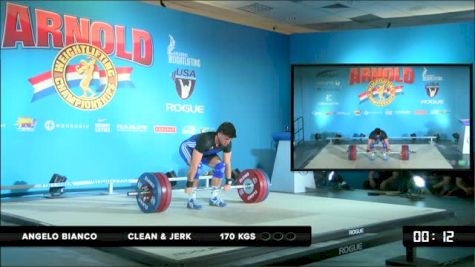Angelo Bianco (77) CJ 3 170 kgs