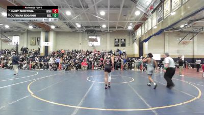 126 lbs Consi Of 4 - Jimmy Shrestha, Watertown vs Outtman Eddahbi, Excel Academy