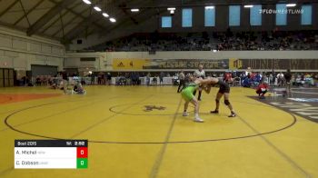 Match - Allen Michel, New Mexico Highlands vs Casey Dobson, Unattached - Providence