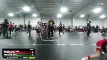 70/75 Round 4 - Meredith Hall, White Knoll Youth Wrestling vs Marina Martinez, Stratford Knights