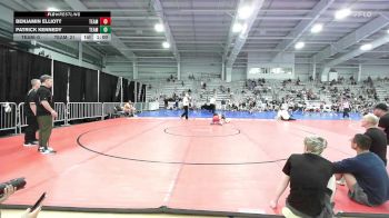 95 lbs Rr Rnd 1 - Benjamin Elliott, Team Germantown vs Patrick Kennedy, Team RJN Green