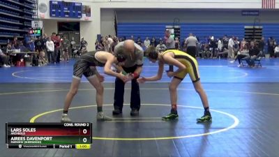 106 lbs Cons. Round 2 - Lars Soles, ARCHBOLD vs Airees Davenport, Fairview (Sherwood)