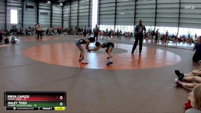 66 lbs Quarterfinals (8 Team) - Priya Capizzi, Motley Krew vs Haley Thao, Combat Athletics Girls